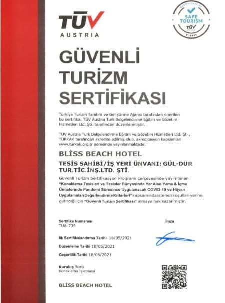 B&B Yuzbasi Beach Marmaris Exterior foto